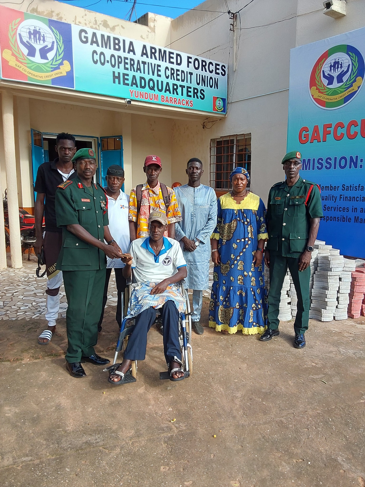 GAFCCU MANAGEMENT SHOW BENELOVENT TO A MEMBER